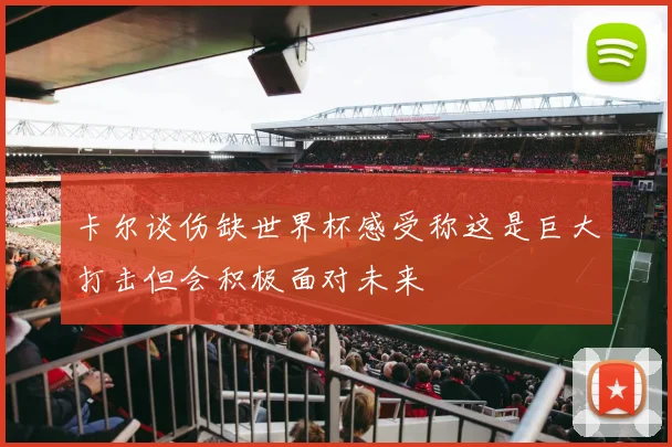 卡尔谈伤缺世界杯感受称这是巨大打击但会积极面对未来